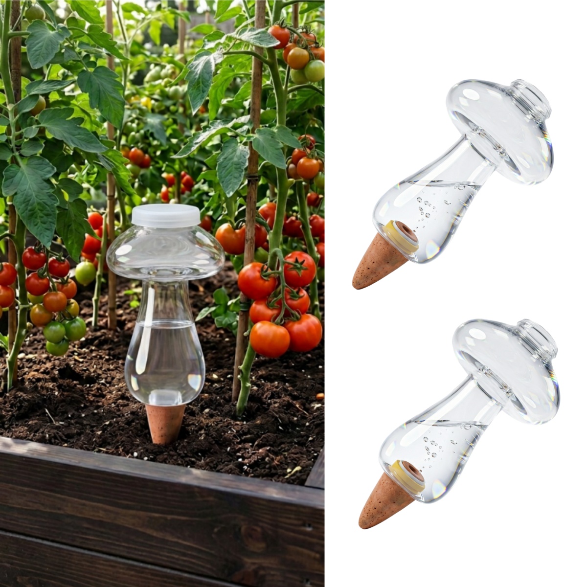 Self-Watering Planter - Globos de Rega Automática de 300ml