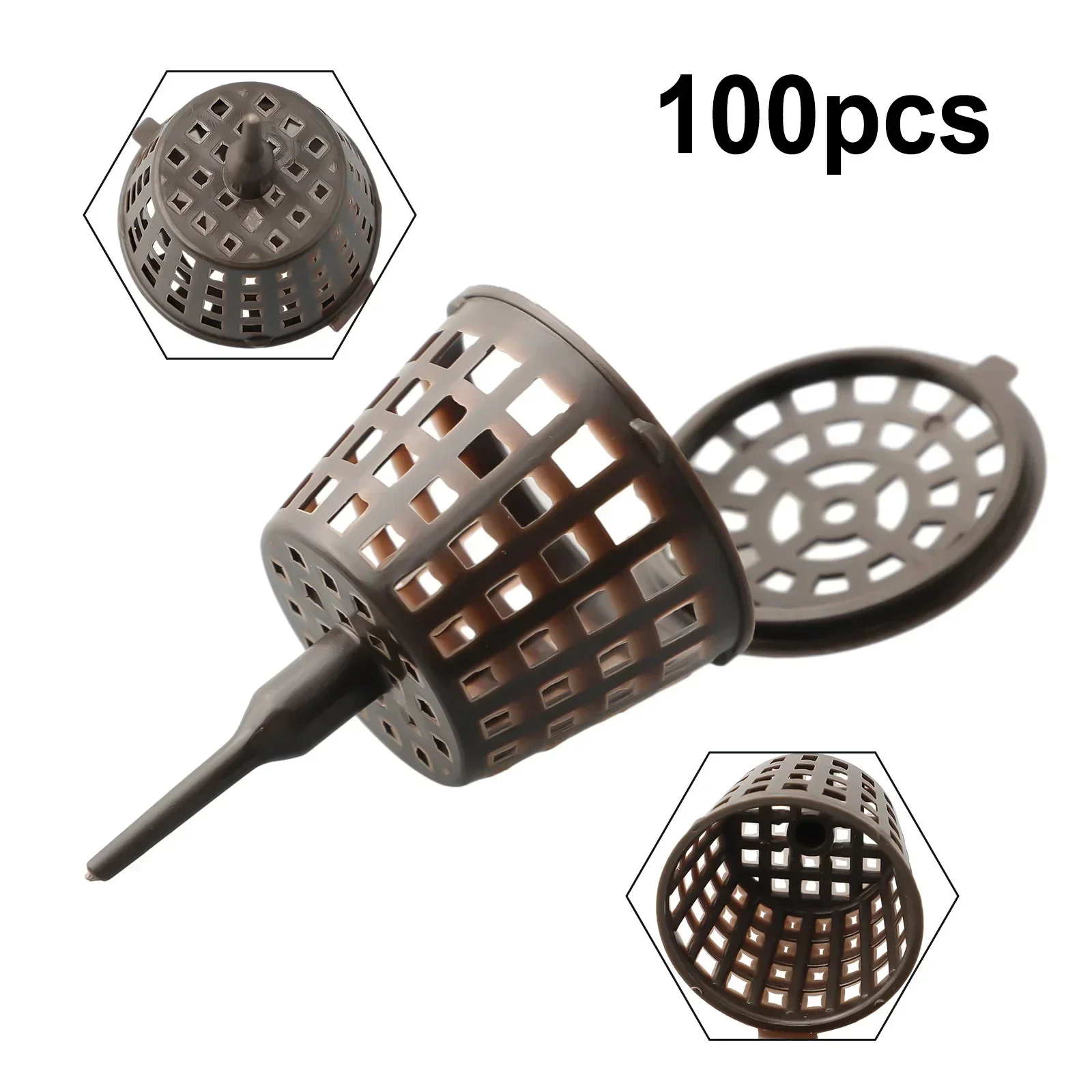 Gardening Tools Basket - 100 pc plástico jardim bonsai fertilizante