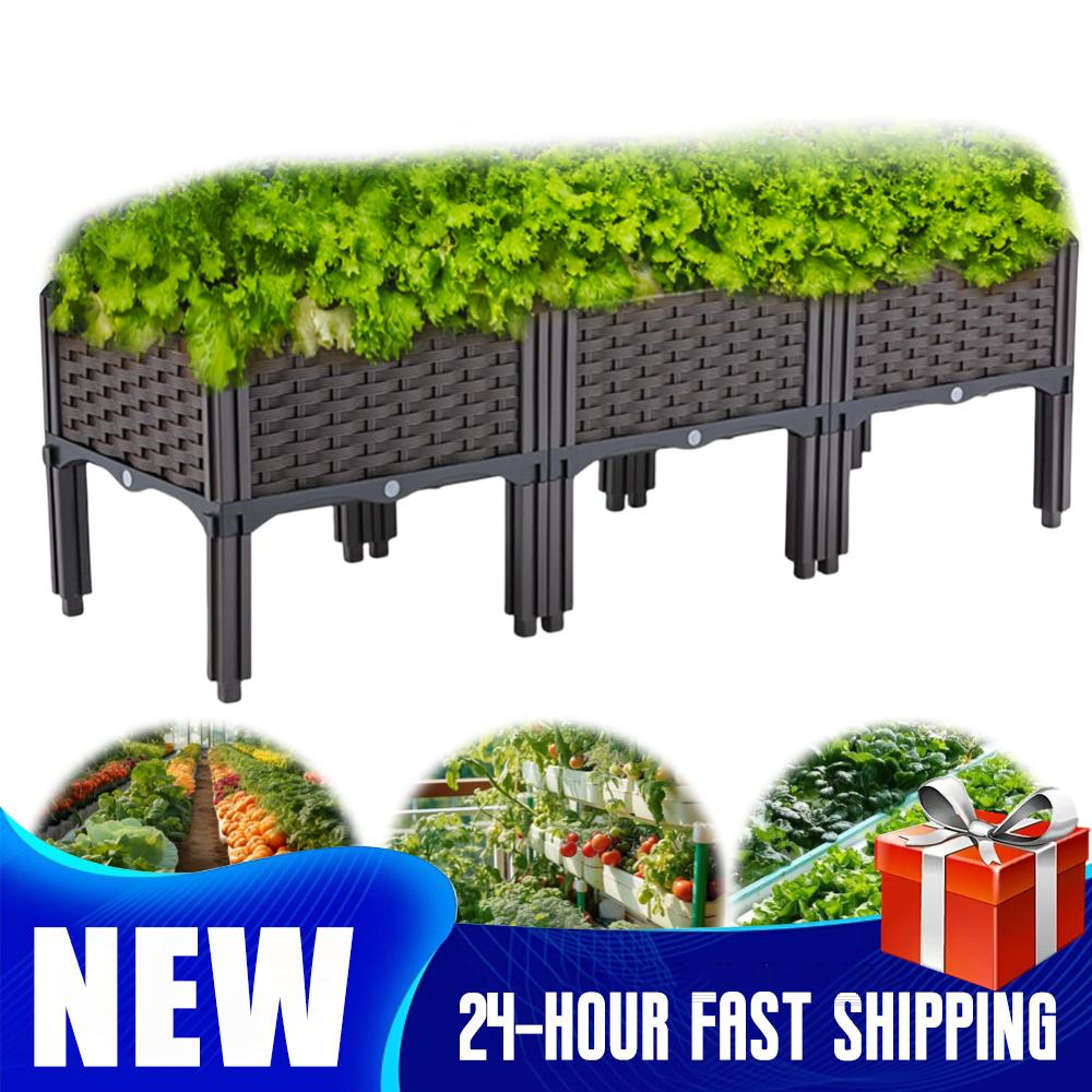 Self-Watering Planter - Canteiro Elevado com Drenagem e Design