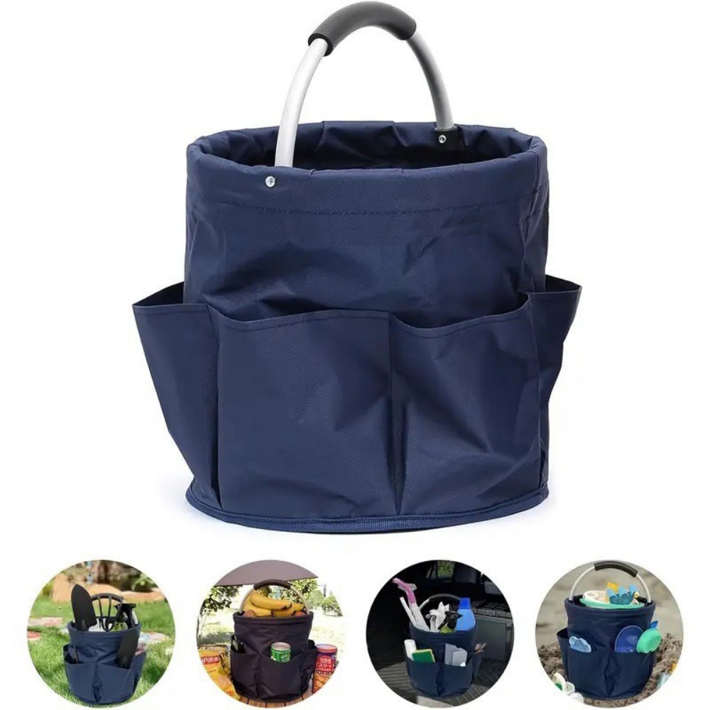 Gardening Tools Basket - Cesta portátil dobrável para atividades ao