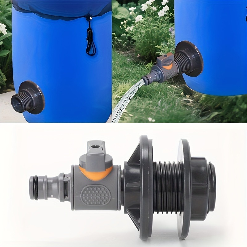 Adaptador de barril de água em - Gardening Tools Kit For Home Garden avaliação e preço