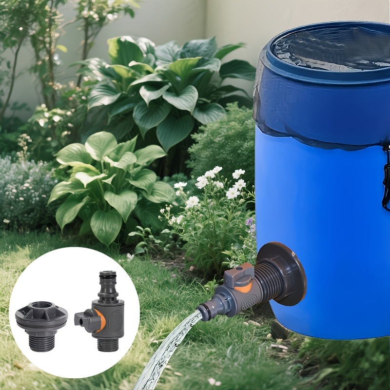 Adaptador de barril de água em - Gardening Tools Kit For Home Garden avaliação e preço