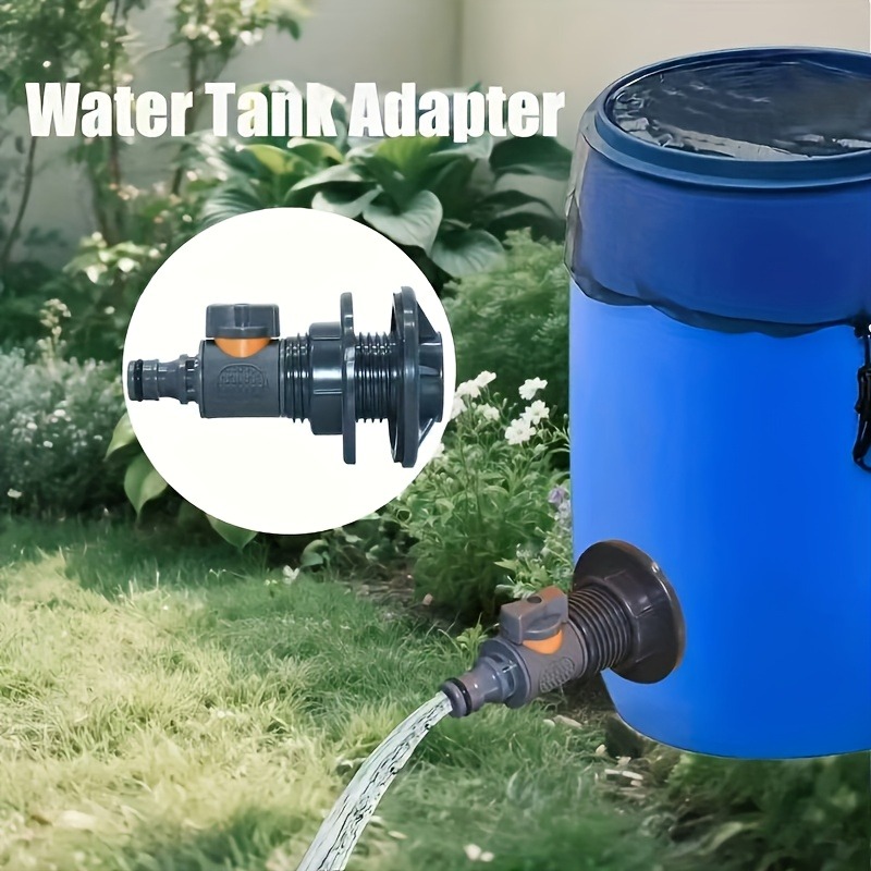Adaptador de barril de água em - Gardening Tools Kit For Home Garden avaliação e preço
