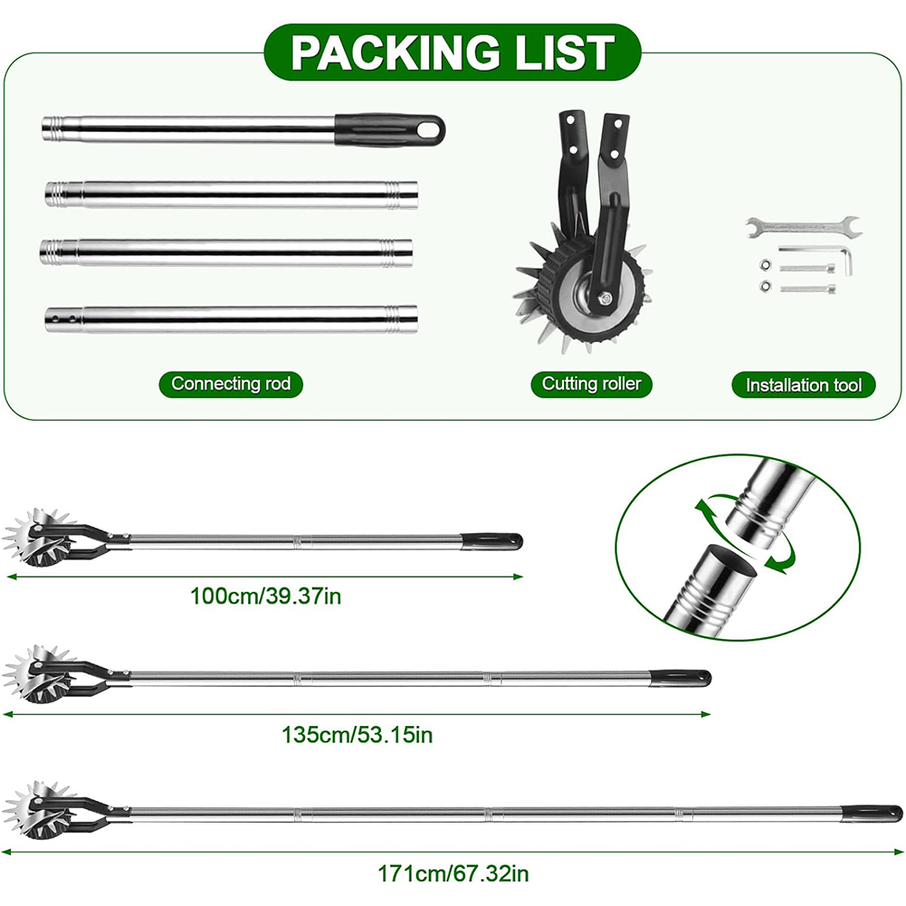 Cortador de Grama Rotativo Man - Gardening Tools Edger avaliação e preço