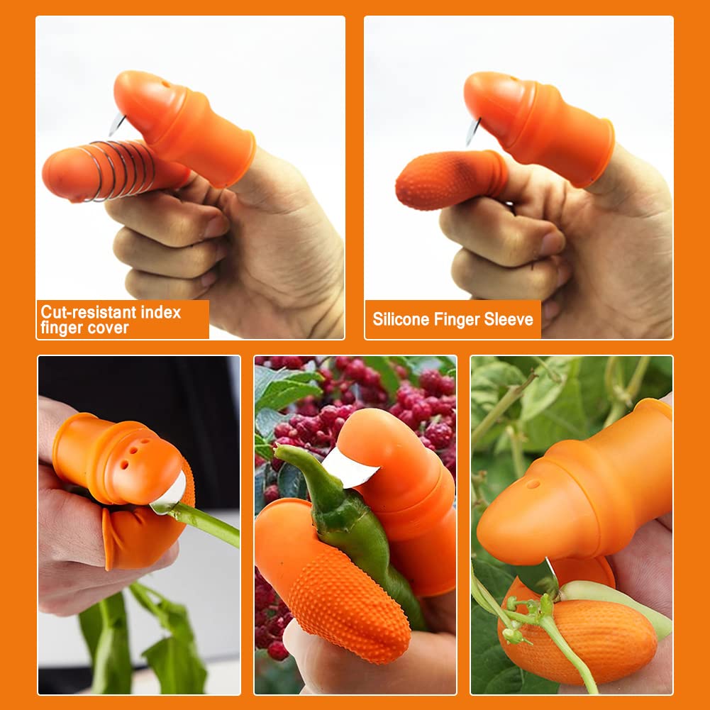 Protetor de Dedo de Silicone p - Essential Gardening Tools avaliação e preço