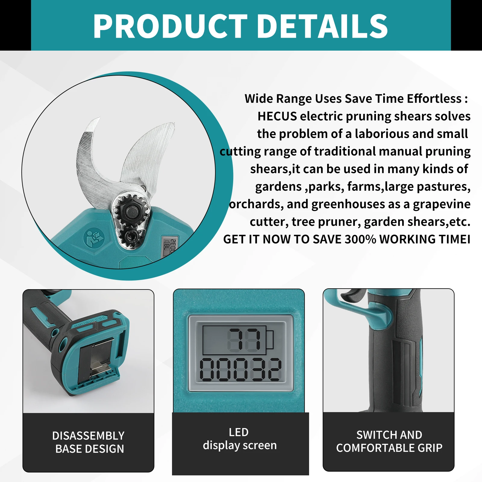 Tesoura de Poda Elétrica Sem F - Essential Gardening Tools avaliação e preço