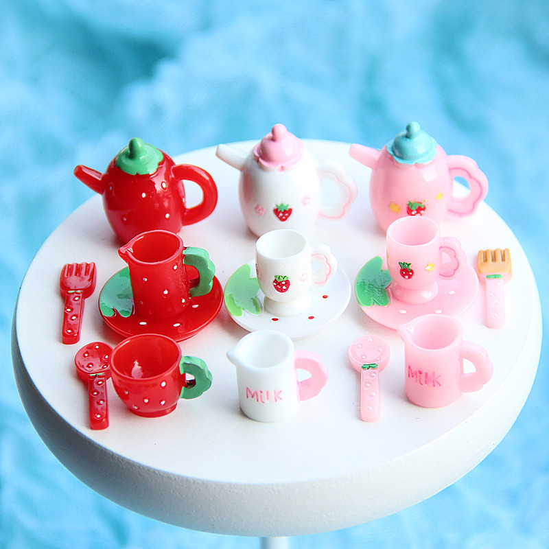 Conjunto de Chá Rosa em Miniat - Essential Gardening Tools avaliação e preço