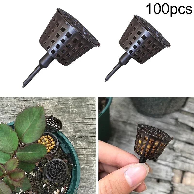 100 pc plástico jardim bonsai  - Gardening Tools Basket avaliação e preço