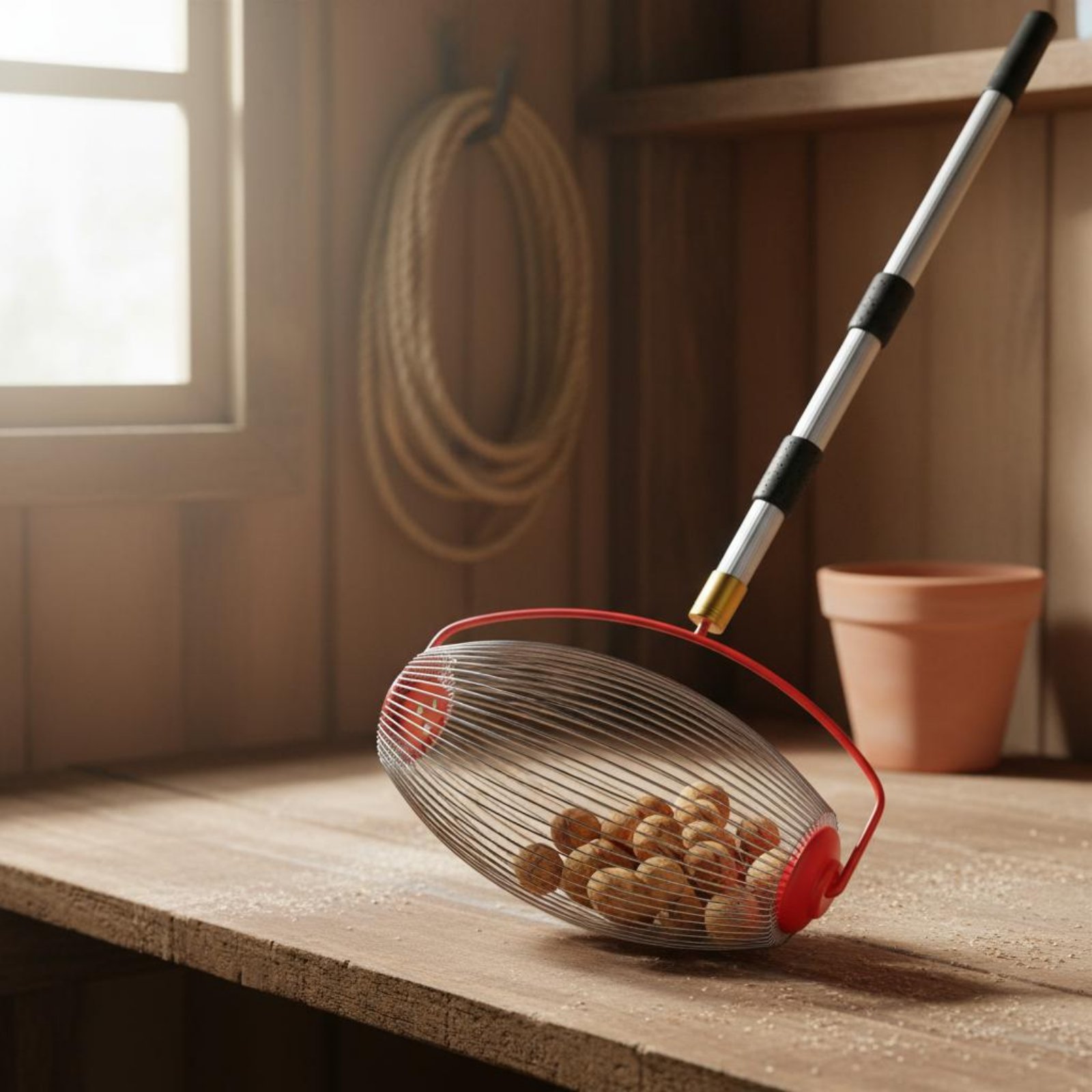 Ferramenta Coletora de Castanh - Gardening Tools Basket avaliação e preço