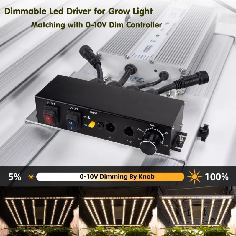 Driver de Luz de Cultivo 600W  - Led Grow Light avaliação e preço