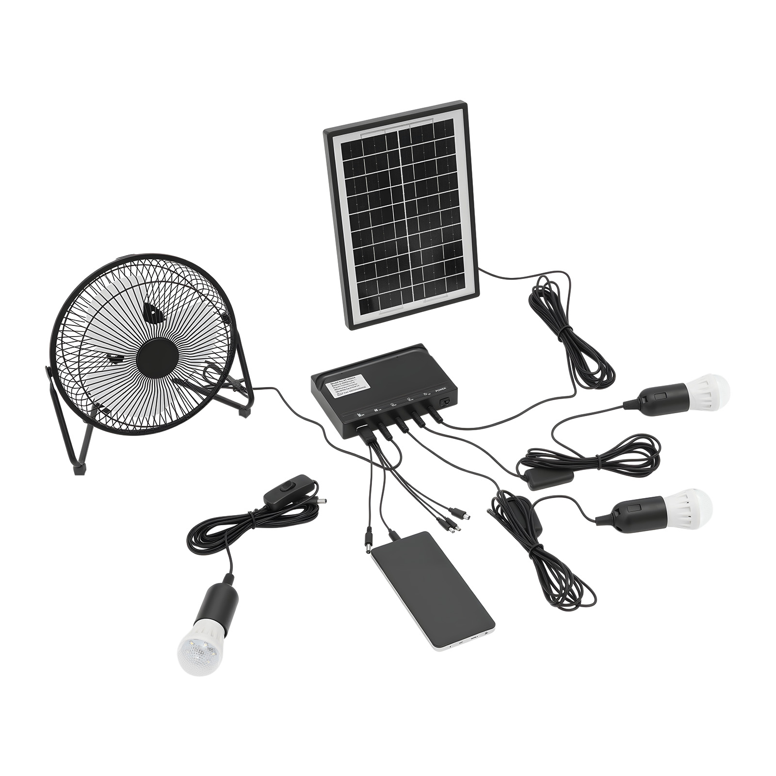 Kit de ventilador e lâmpada so - Gardening Tools Kit avaliação e preço