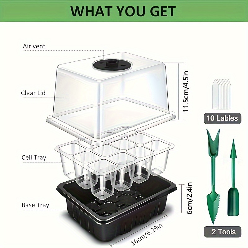 Kit de Germinação de Sementes  - Led Grow Light avaliação e preço