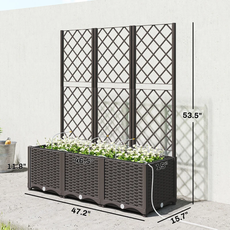 Caixa de Plantio para Exterior - Self-Watering Planter avaliação e preço