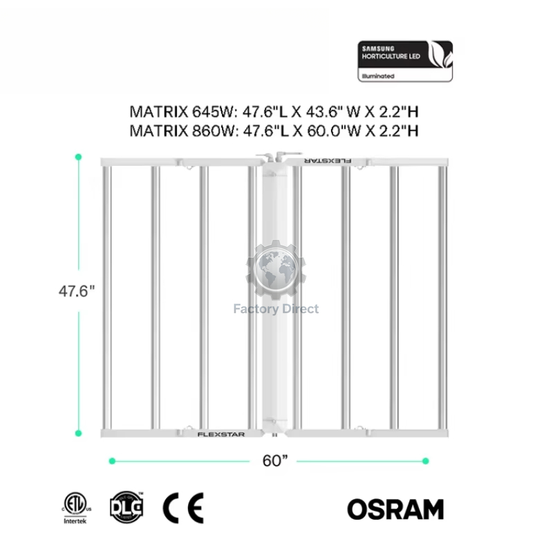 Flexstar Agricultura Vertical  - Led Grow Light avaliação e preço