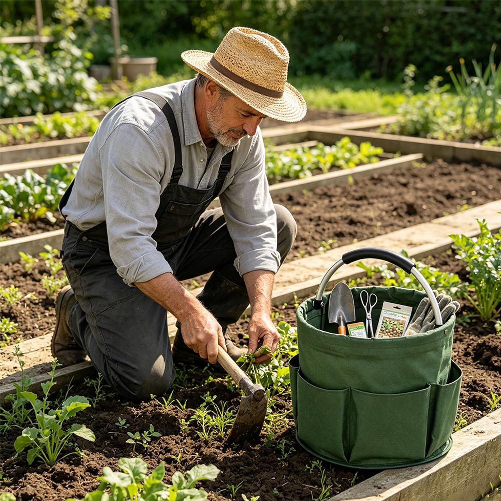 Cesto Organizador Portátil Dob - Gardening Tools Basket avaliação e preço