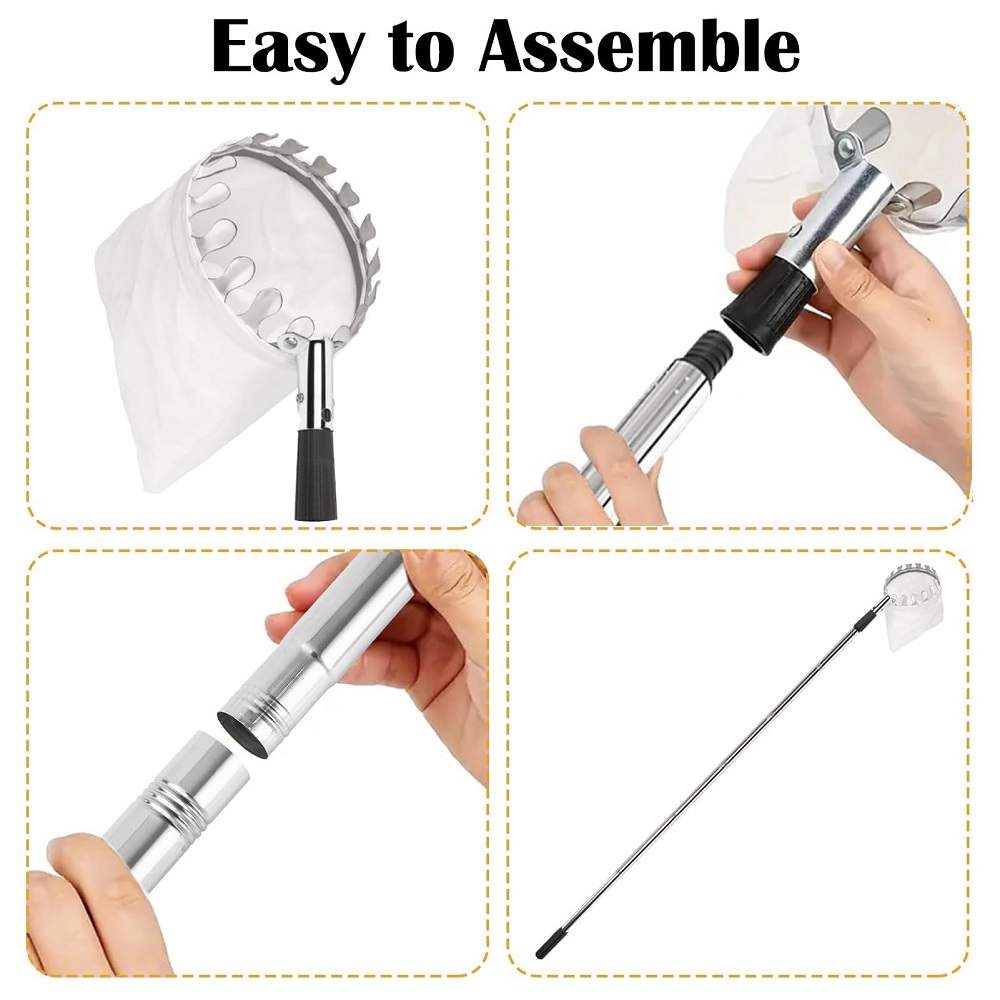 Cabo Telescópico de Aço Inoxid - Gardening Tools Basket avaliação e preço