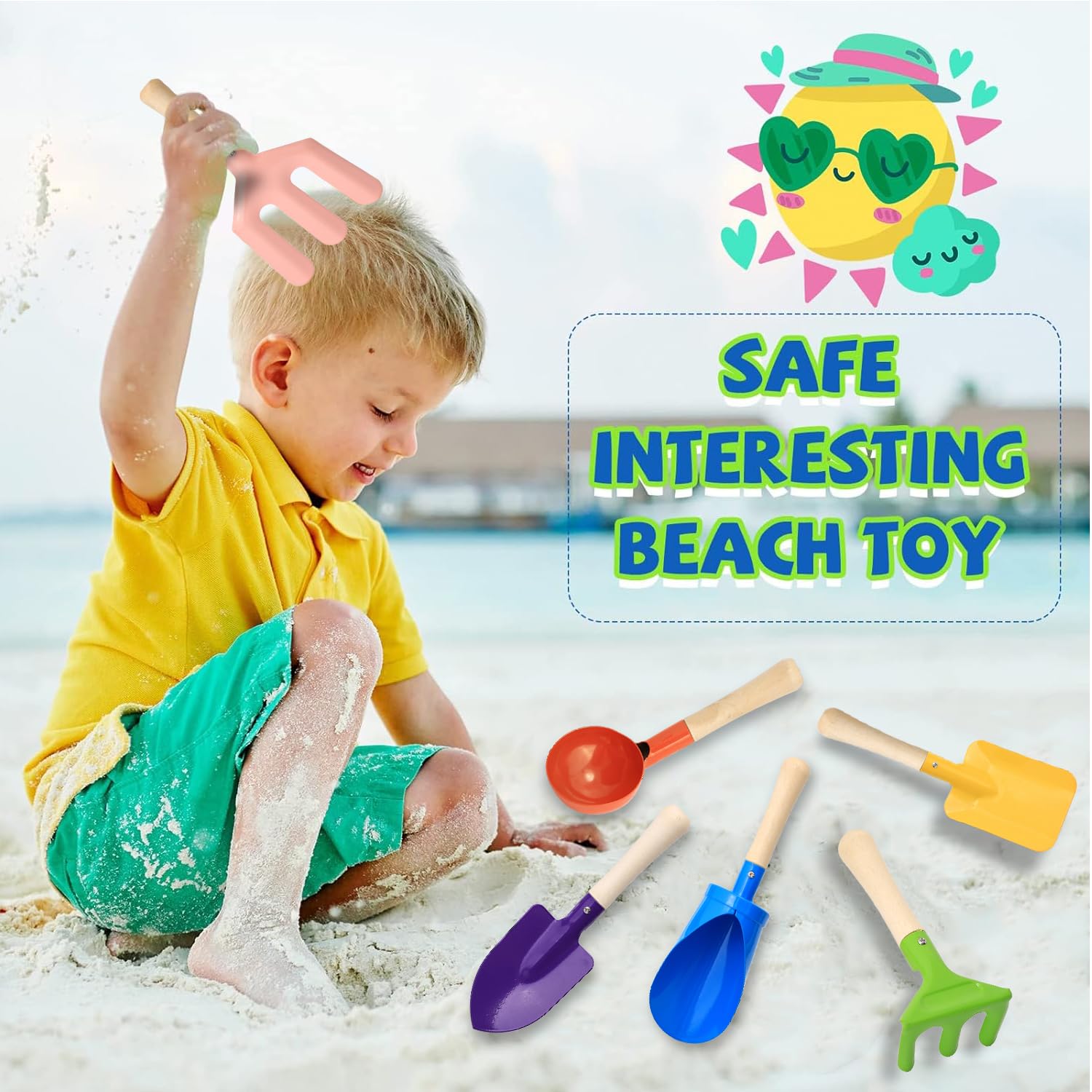 Conjunto de ferramentas de jar - Gardening Tools Kit For Kids avaliação e preço