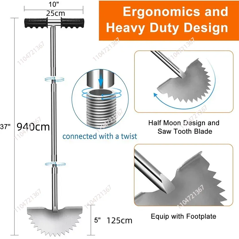 Cortador de Grama Manual de Aç - Gardening Tools Edger avaliação e preço