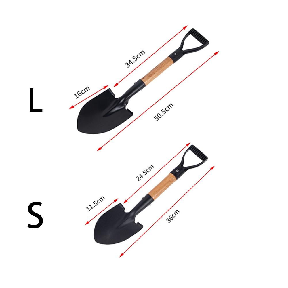 Pá de Jardim de 36cm com Cabo  - Gardening Tools Kit For Kids avaliação e preço