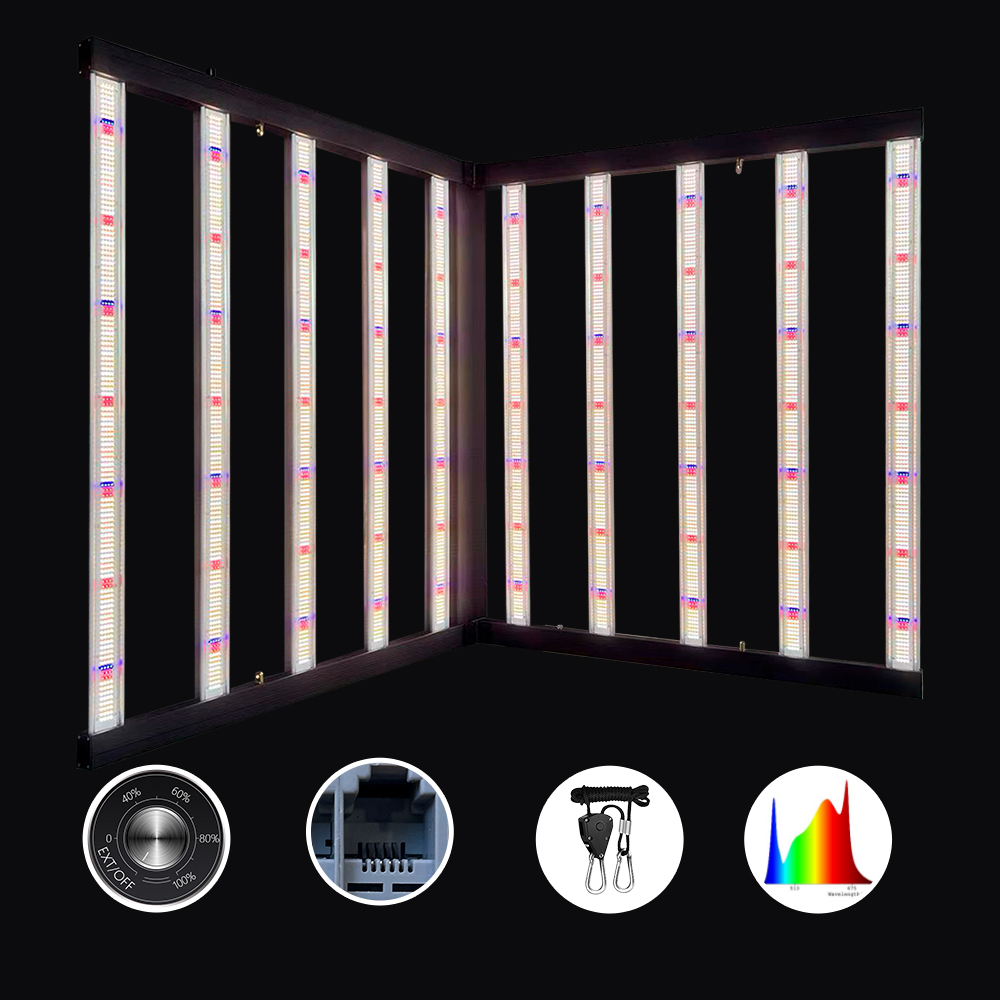 SLTMAKS 8x6FT 4X6FT 1000W Luz  - Led Grow Light avaliação e preço