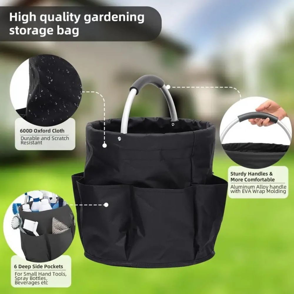 Cesta portátil dobrável para a - Gardening Tools Basket avaliação e preço