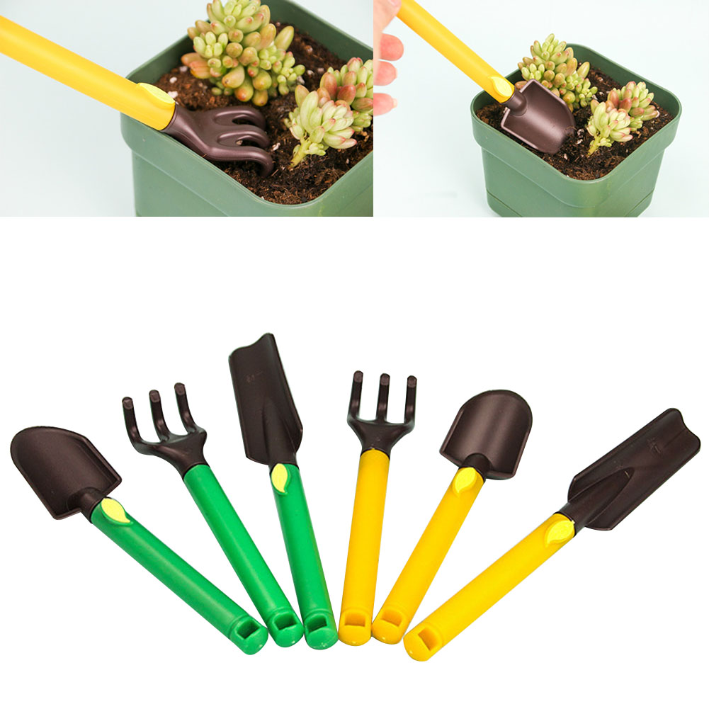 3 pçs crianças kit de ferramen - Gardening Tools Kit For Kids avaliação e preço