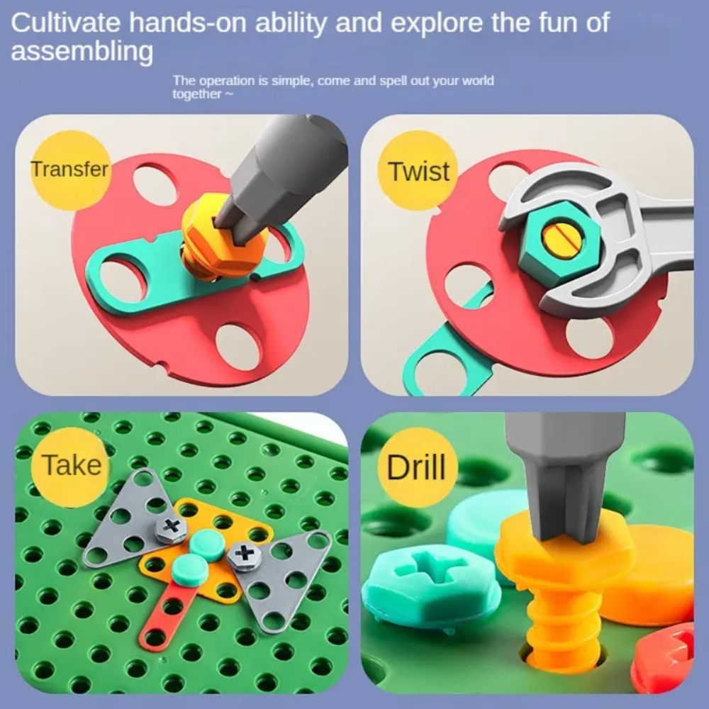 450 Peças de Kit de Broca STEM - Gardening Tools Kit For Kids avaliação e preço