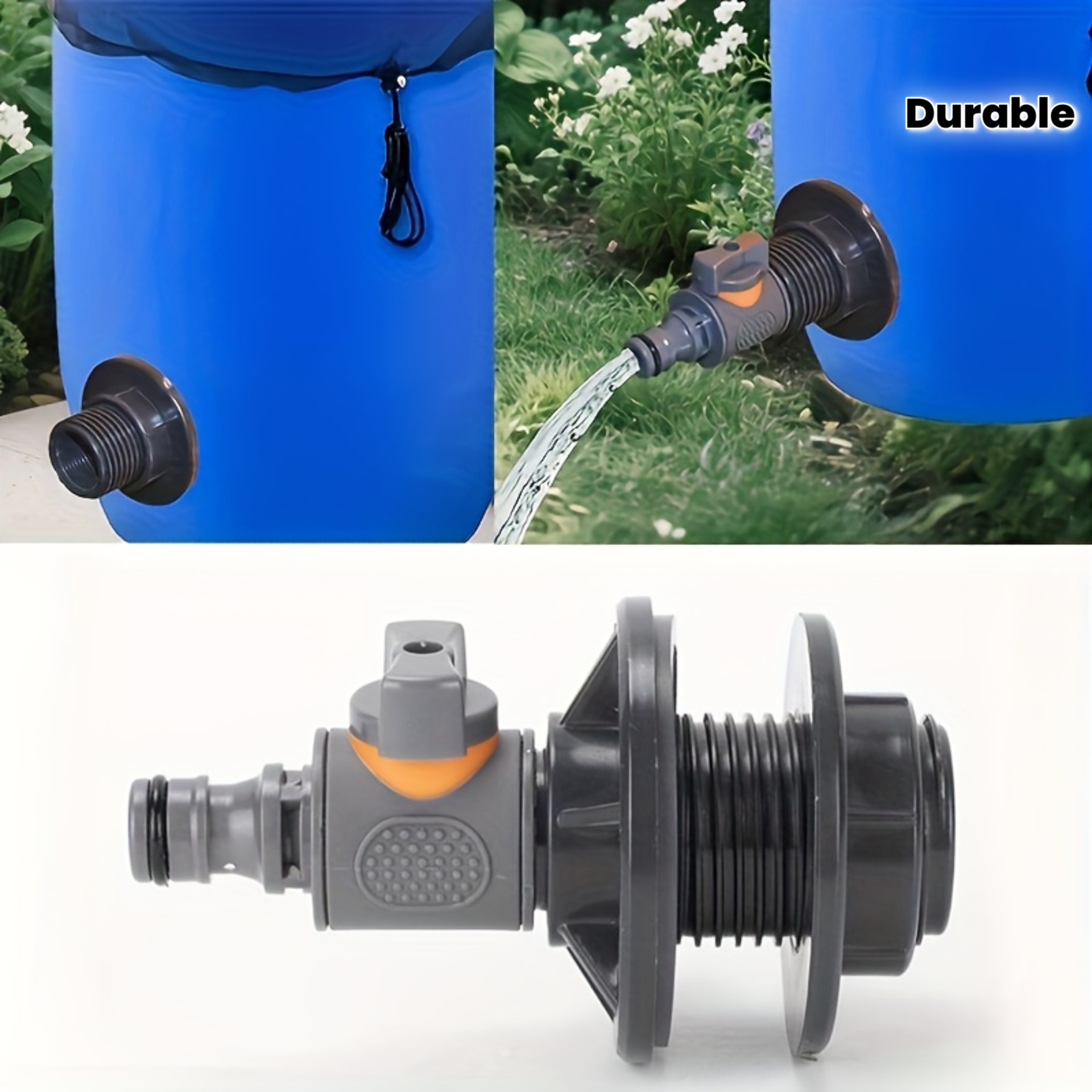 Adaptador de Barril de Água PV - Gardening Tools Kit For Home Garden avaliação e preço