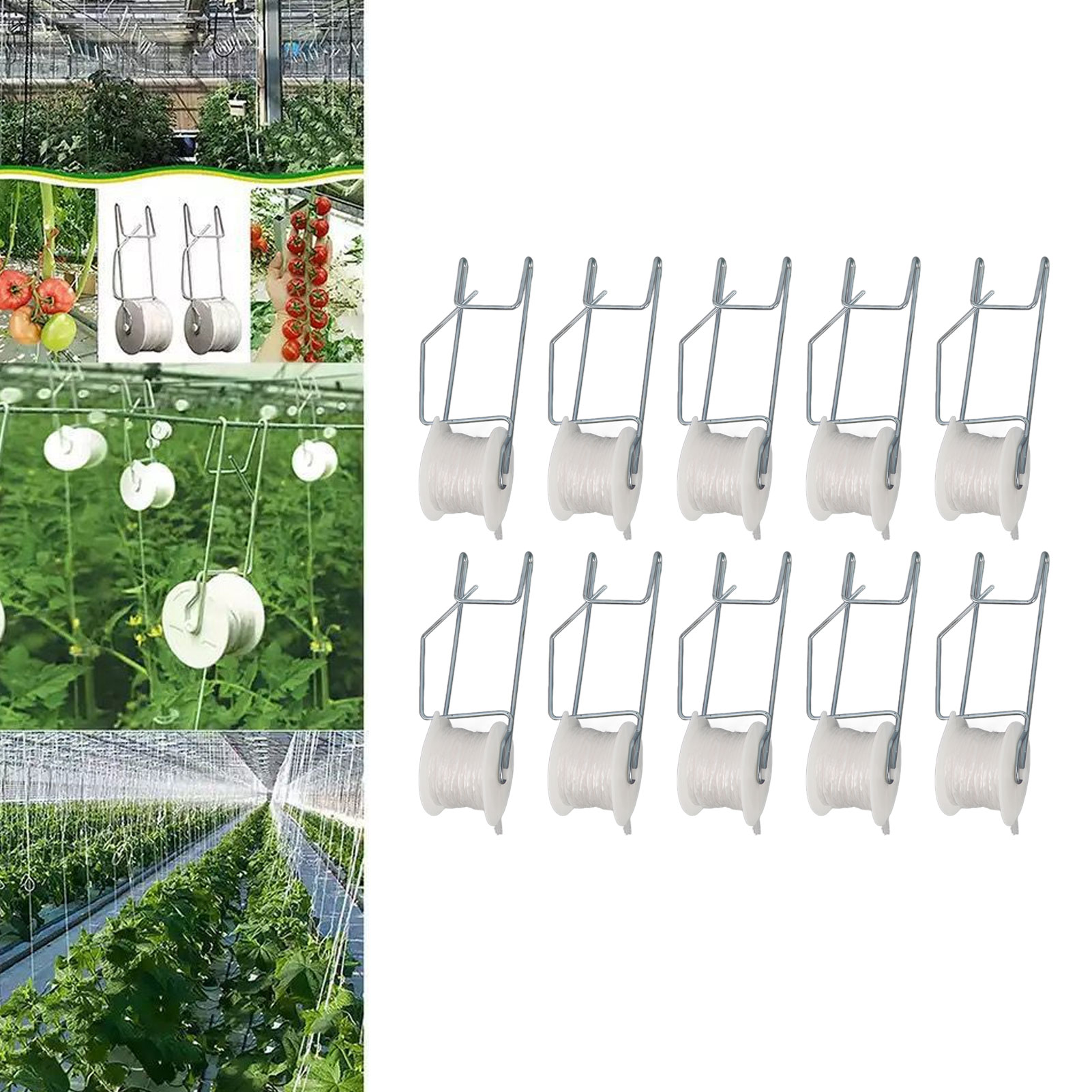 6-50 unidades Ganchos de Supor - Essential Gardening Tools avaliação e preço
