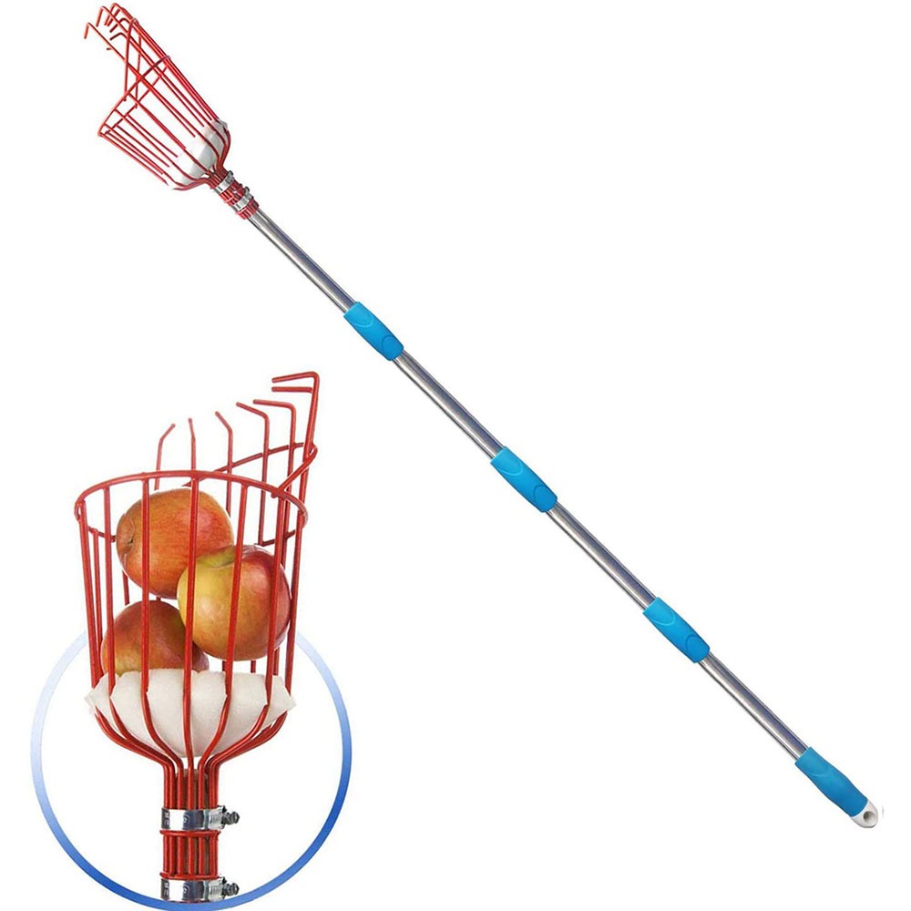 Apanhador de Frutas de 260cm,  - Gardening Tools Basket avaliação e preço